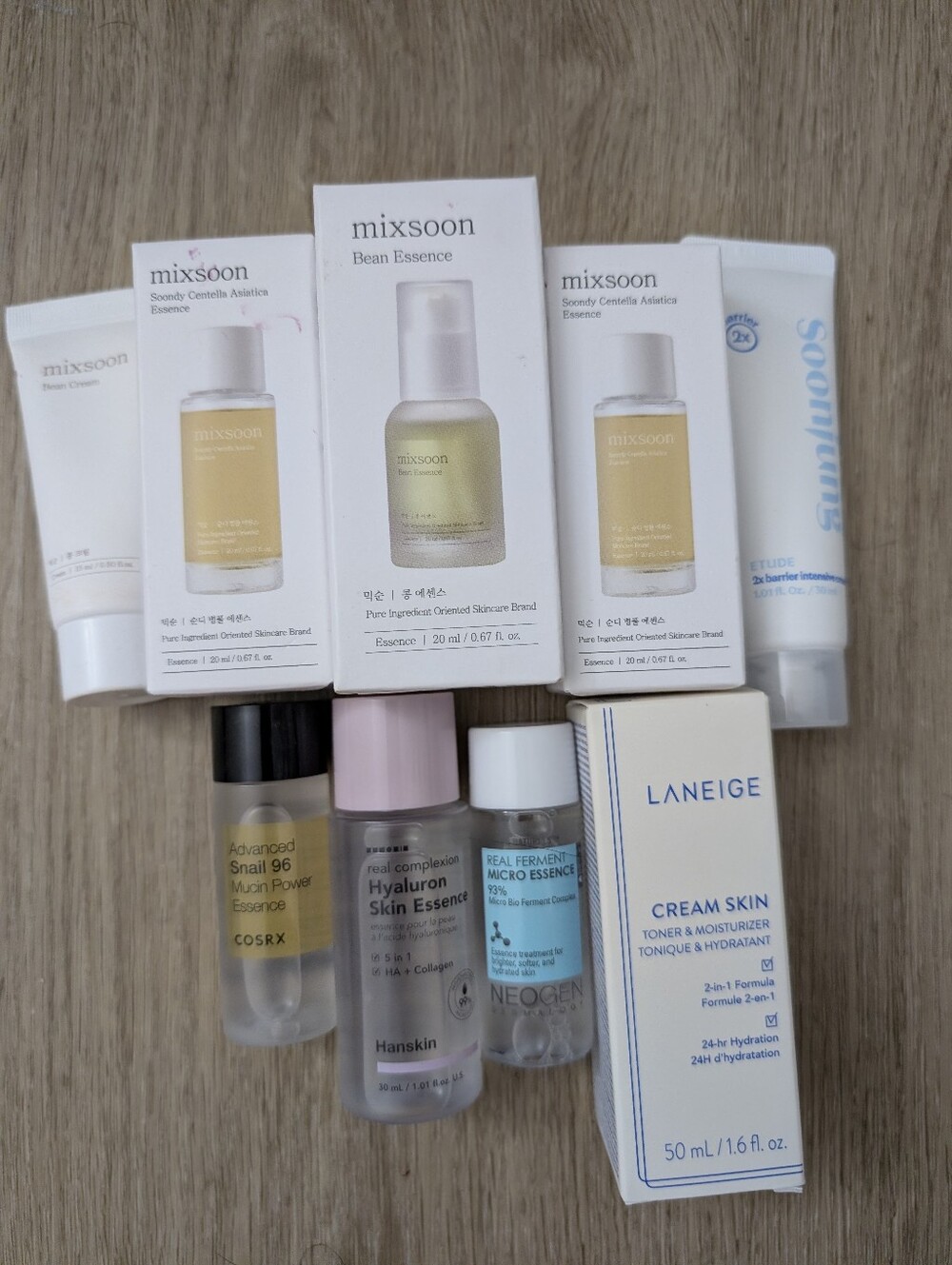 K-Beauty Skincare Bundle — Mixsoon, COSRX, Laneige, Neogen & More | All New